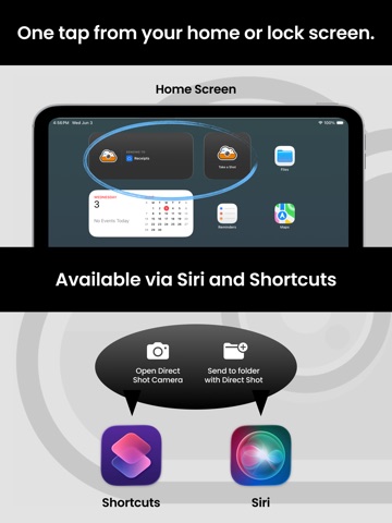 iPad: widgets, Siri and Shortcuts